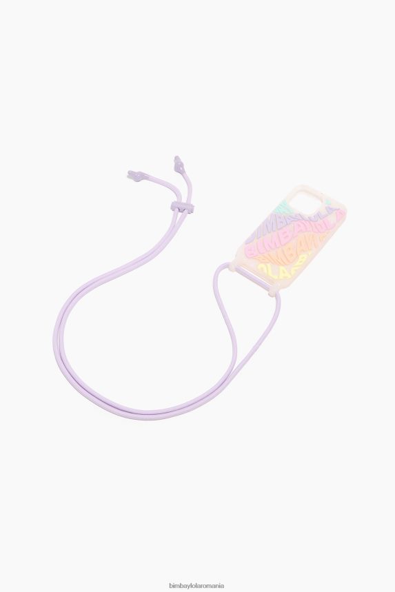 ro Bimba Y Lola husa iphone 14 plus logo transparenta multicolor 2XZ40B911 accesorii