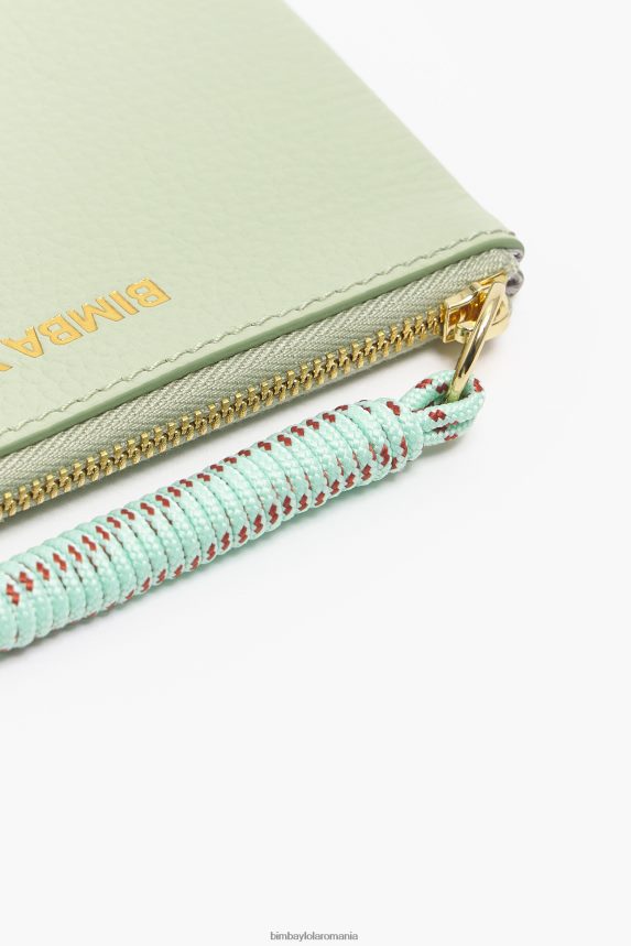 ro Bimba Y Lola poseta dreptunghiulara din piele pastelata verde 2XZ40B986 accesorii