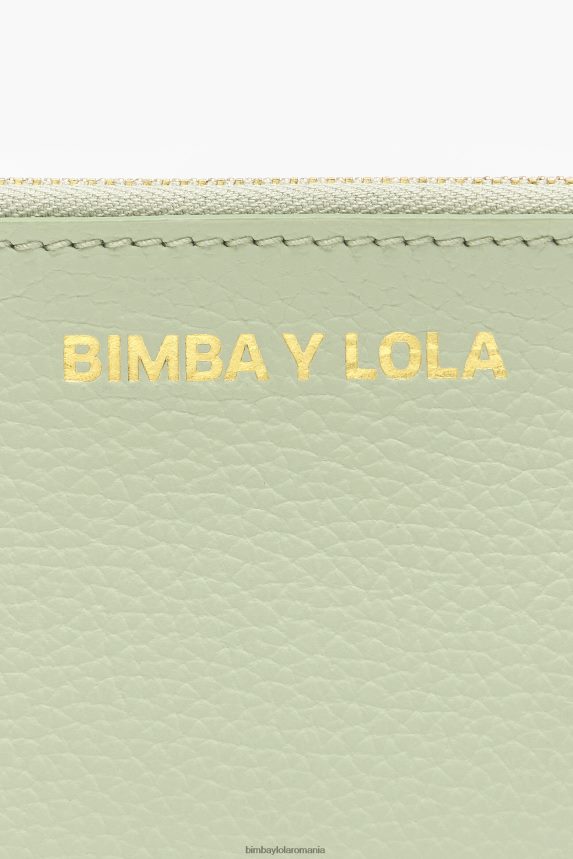 ro Bimba Y Lola poseta dreptunghiulara din piele pastelata verde 2XZ40B986 accesorii