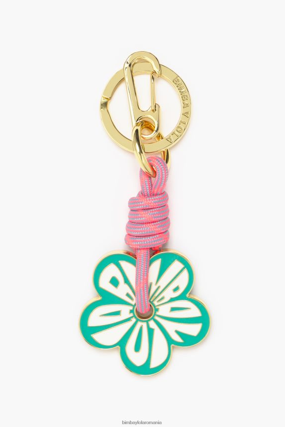 ro Bimba Y Lola breloc cu flori albastru 2XZ40B949 accesorii