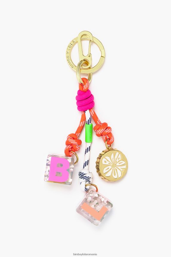 ro Bimba Y Lola breloc cu zaruri transparent 2XZ40B945 accesorii