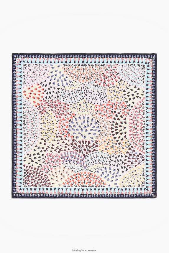 ro Bimba Y Lola eșarfă cu flori alb 2XZ40B623 accesorii