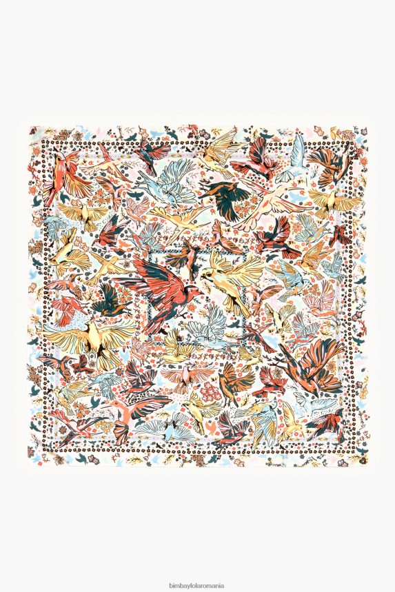 ro Bimba Y Lola eșarfă păsări aproape alb 2XZ40B635 accesorii