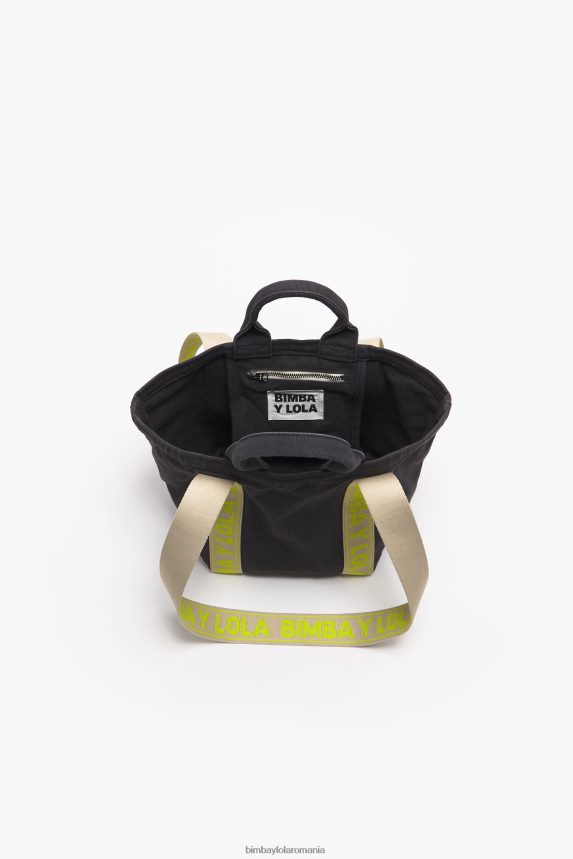 ro Bimba Y Lola geanta shopper din panza antracit 2XZ40B87 accesorii
