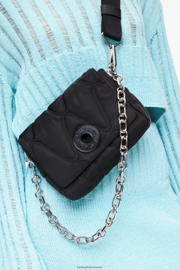 ro Bimba Y Lola geantă crossbody din nailon negru 2XZ40B37 accesorii