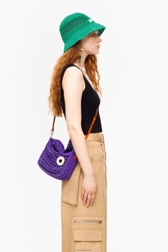 ro Bimba Y Lola geantă hobo din rafie Violet 2XZ40B8 accesorii