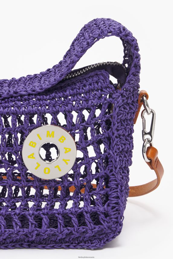 ro Bimba Y Lola geantă hobo din rafie Violet 2XZ40B8 accesorii