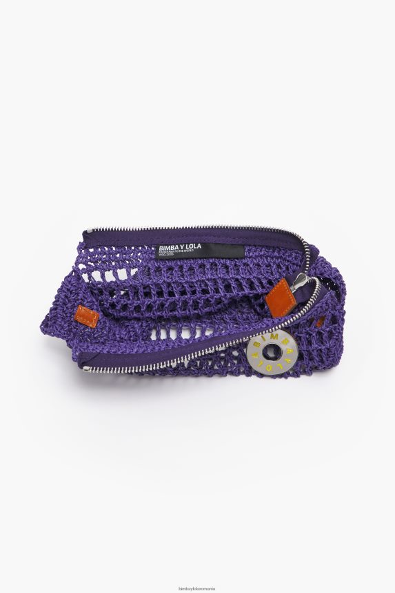 ro Bimba Y Lola geantă hobo din rafie Violet 2XZ40B8 accesorii