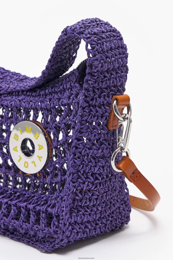 ro Bimba Y Lola geantă hobo din rafie Violet 2XZ40B8 accesorii