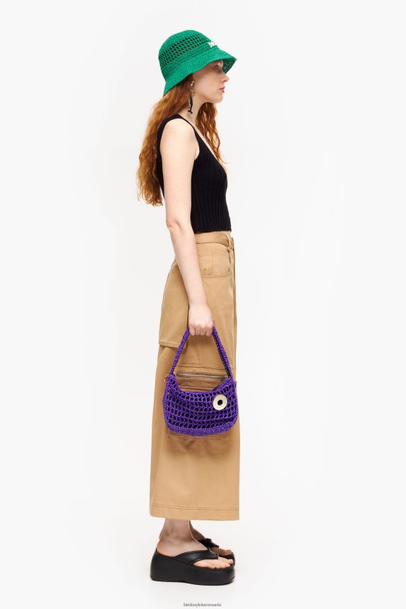 ro Bimba Y Lola geantă hobo din rafie Violet 2XZ40B8 accesorii