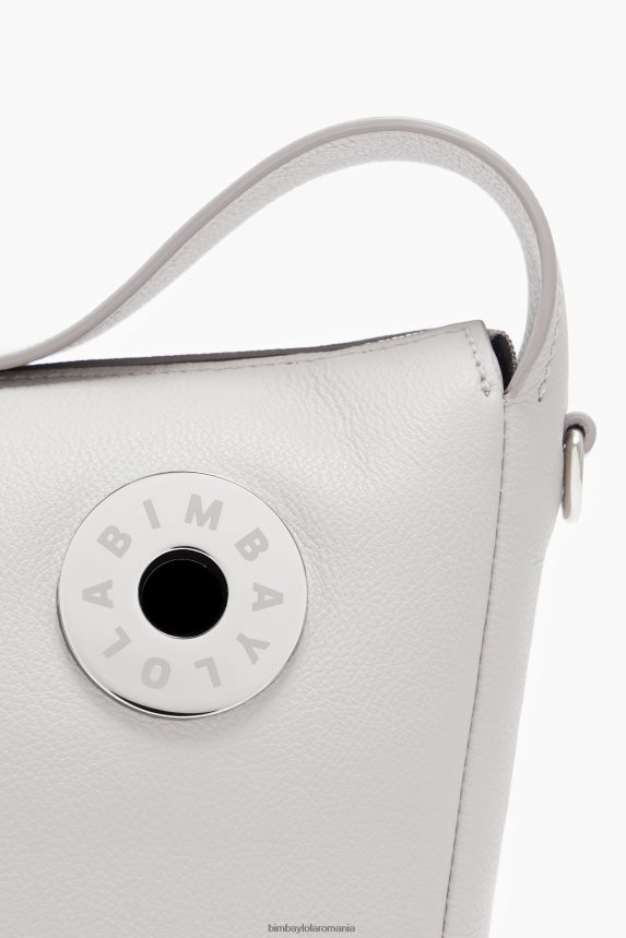ro Bimba Y Lola geanta hobo din piele gri 2XZ40B50 accesorii