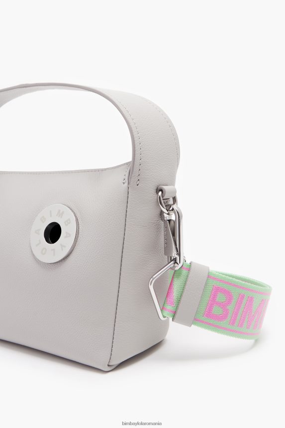 ro Bimba Y Lola geanta hobo din piele gri 2XZ40B50 accesorii
