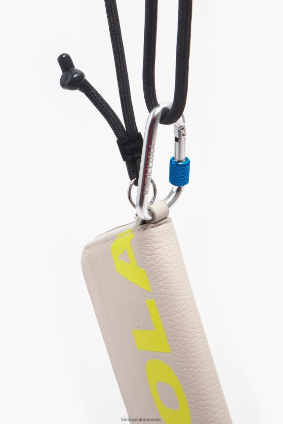 ro Bimba Y Lola geanta mini dreptunghiulara din piele aproape alb 2XZ40B163 accesorii