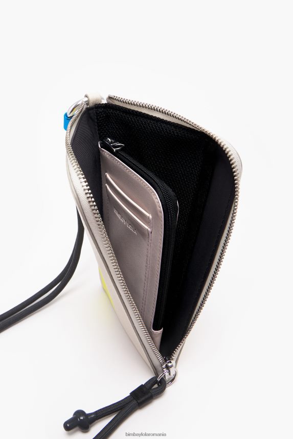 ro Bimba Y Lola geanta mini dreptunghiulara din piele aproape alb 2XZ40B163 accesorii