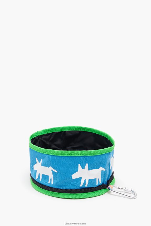 ro Bimba Y Lola bol cu ​​apă pentru animale de companie cu logo albastru 2XZ40B970 accesorii