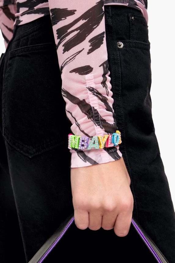 ro Bimba Y Lola brățară cu litere logo transparent 2XZ40B656 accesorii