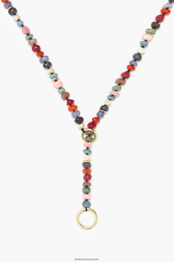 ro Bimba Y Lola colier lung de pietre multicolor 2XZ40B823 accesorii ro Bimba Y Lola colier lung de pietre multicolor 2XZ40B823 accesorii