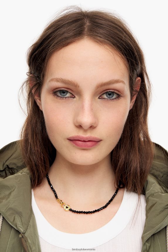 ro Bimba Y Lola colier scurt de cristale negru 2XZ40B824 accesorii