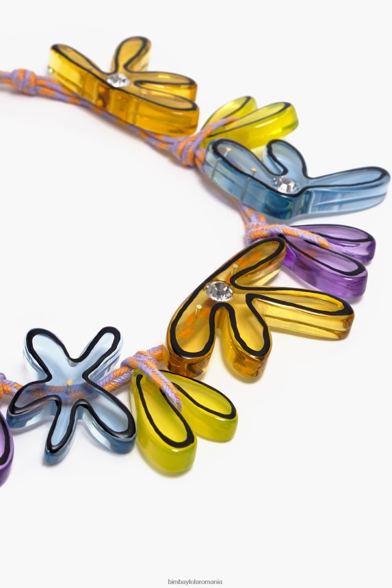 ro Bimba Y Lola colier snur cu flori multicolor 2XZ40B742 accesorii