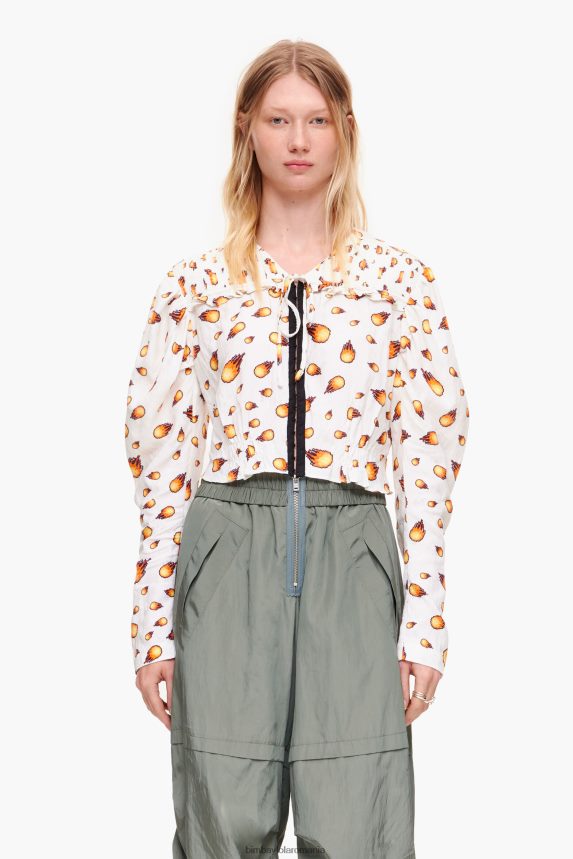 ro Bimba Y Lola bluză scurtă foc fildeş 2XZ40B343 îmbrăcăminte