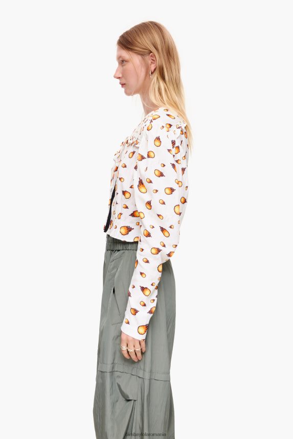 ro Bimba Y Lola bluză scurtă foc fildeş 2XZ40B343 îmbrăcăminte