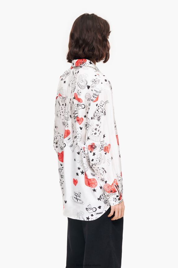 ro Bimba Y Lola cămașă cu inimă poreclă 2XZ40B347 îmbrăcăminte