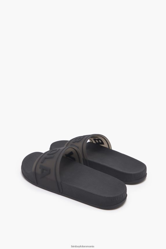 ro Bimba Y Lola flip-flop cu glisor cu logo negru 2XZ40B590 footwewar