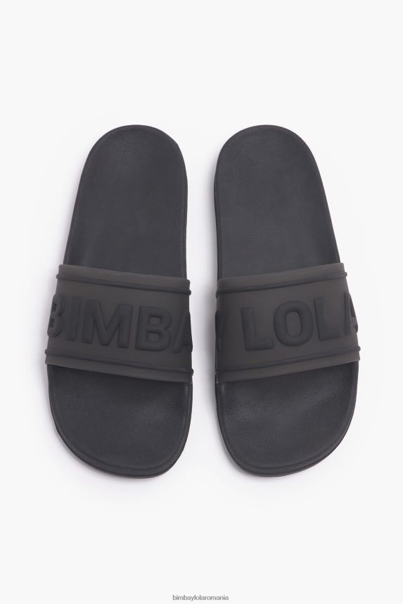 ro Bimba Y Lola flip-flop cu glisor cu logo negru 2XZ40B590 footwewar