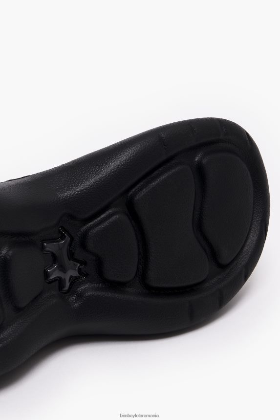 ro Bimba Y Lola flip-flop platformă cu imprimeu flori acrilice negru 2XZ40B595 footwewar