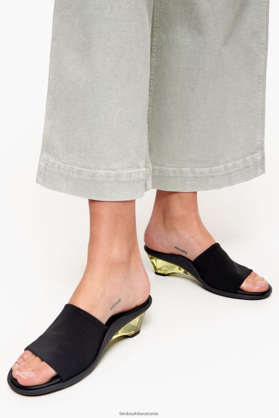 ro Bimba Y Lola pană de plasă negru 2XZ40B577 footwewar